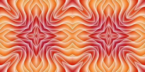 Seamless kaleidoscope colorful pattern.