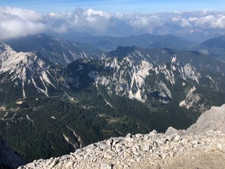 Julian Alps in Slovenia landscape
