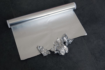aluminum foil, aluminum foil in the form of rolls, aluminum foil for baking in the oven