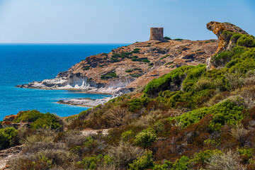 The coastline near Bosa