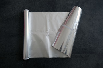 aluminum foil, aluminum foil in the form of rolls