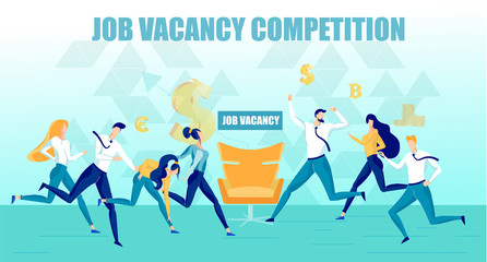 Applicants on Job Vacancy Position Competition.