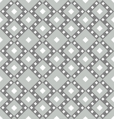 Abstract Tile ornament. Geometric square shape seamless pattern. Geometrical ornamental backgrop.