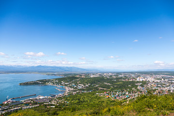 Avacha Bay, Kamchatka Peninsula, Russia. One of the largest bays on the planet, capable of receiving any ship in the world.