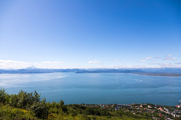 Avacha Bay, Kamchatka Peninsula, Russia. One of the largest bays on the planet, capable of receiving any ship in the world.