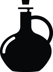 Olive oil icon, vector illustration