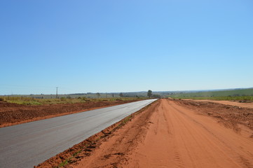 From the earth to the asphalt of the past to the future