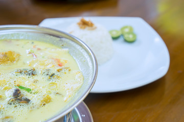 Soto on the bowl at the table