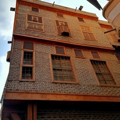 facade of an old building