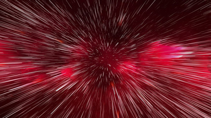 Abstract particles burst background 
