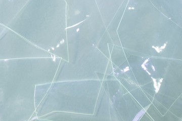 broken glass  in luxurious  style, geometric pattern background 