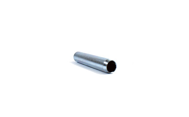 metal tube isolated on a white background