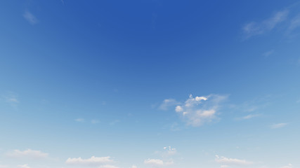 Fototapeta premium Cloudy blue sky abstract background, blue sky background with tiny clouds