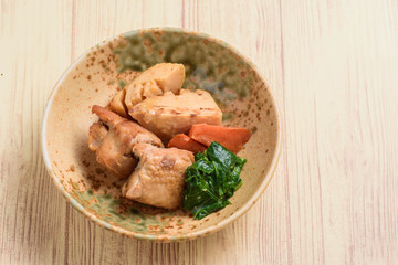 春の味覚　タケノコの煮物