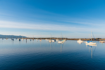 Obraz premium Seascape of Morro Bay, California