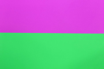 Green and Pink of Cardboard art paper.