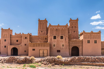 Ancient towns and kasbah forts in Morocco - obrazy, fototapety, plakaty
