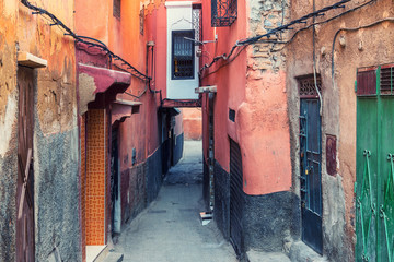 Fototapeta na wymiar Street in Morocco