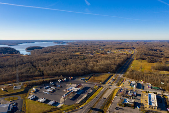Aerial photo Kuttawa Kentucky USA