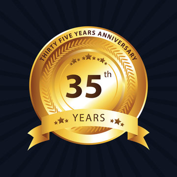 usas 35 anniversary clipart