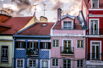 Old Houses in Lisbon