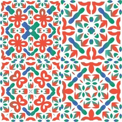 Decorative color ceramic talavera tiles.