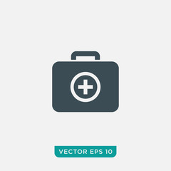 Obraz premium First Aid Sign Icon Design, Vector EPS10