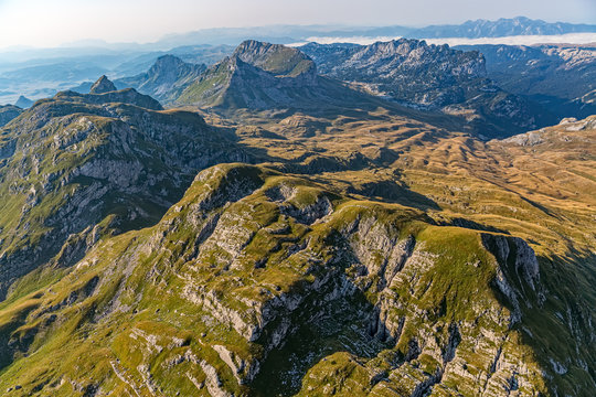 Montenegro Durmitor national park - aerial