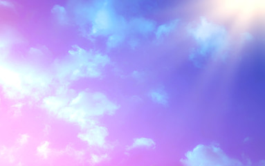 The magical imagination of the sky, the magic of the sky, the pastel clouds for background images and the placement of beautiful letters