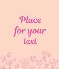 greeting card template