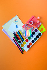 Stationery in the shape of a heart