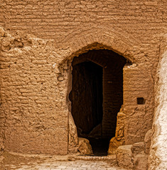 Obraz premium Narin Castle entrance Meybod