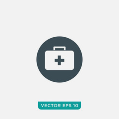 First Aid Sign Icon Design, Vector EPS10