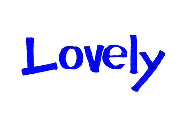 Lovely hand lettering calligraphy for your design
