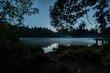 lake landscape background