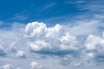 Sky clouds at summer