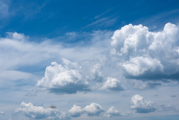 Sky clouds at summer