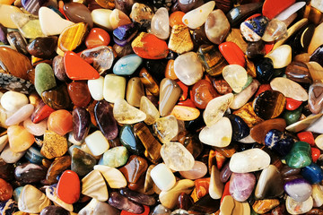 Obraz premium color minerals and gems texture