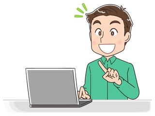 男性 父 おじさん マンガ アニメ イラスト 私服 カジュアル