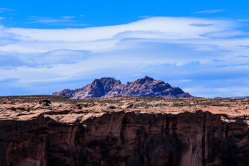 Beautiful view of the Glen Canyon, Arizona, USA