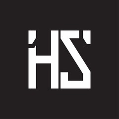 Obraz premium HS Logo with squere shape design template