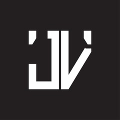 JV Logo with squere shape design template