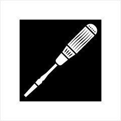 Screwdriver Icon Design, A Tool For Turning (Driving Or Removing) Screws