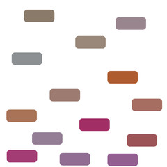 color set of buttons on white background
