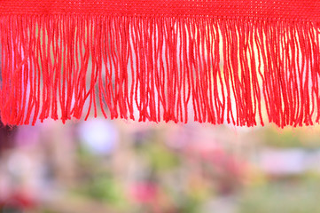Closeup Indigo dyed cotton for background