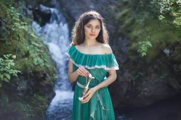 a tale of a nymph by a stream