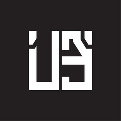 Fototapeta premium UE Logo with squere shape design template