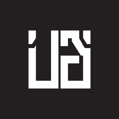 UG Logo with squere shape design template