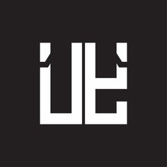 UY Logo with squere shape design template