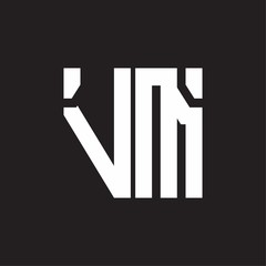 VM Logo with squere shape design template